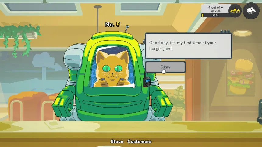 Скриншот 2 к игре Galaxy Burger