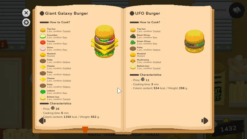 Скриншот 3 к игре Galaxy Burger
