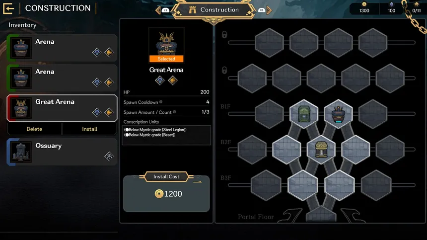 Скриншот 6 к игре Vambrace: Dungeon Monarch