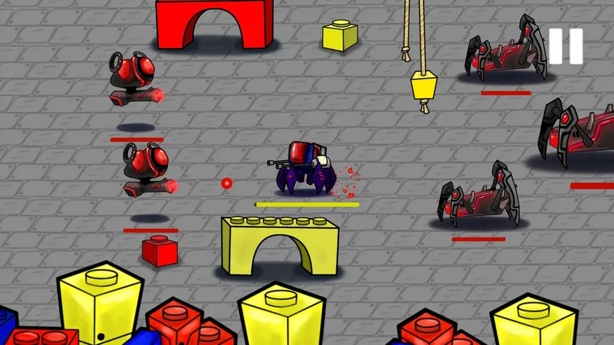 Скриншот 1 к игре QUADBOTS: THE RISE OF CHRONO
