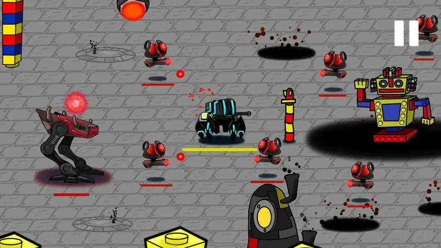 Скриншот 5 к игре QUADBOTS: THE RISE OF CHRONO