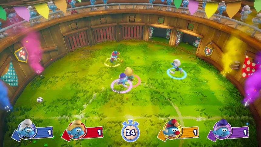 Скриншот 4 к игре The Smurfs - Village Party