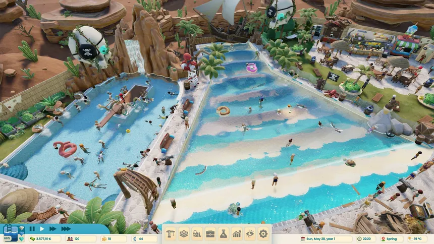 Скриншот 3 к игре Aquapark Tycoon