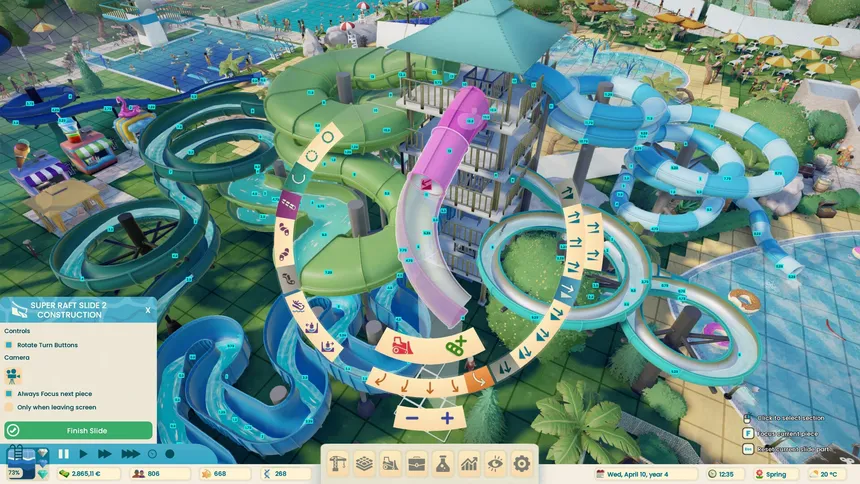 Скриншот 4 к игре Aquapark Tycoon
