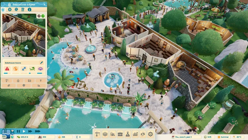 Скриншот 6 к игре Aquapark Tycoon