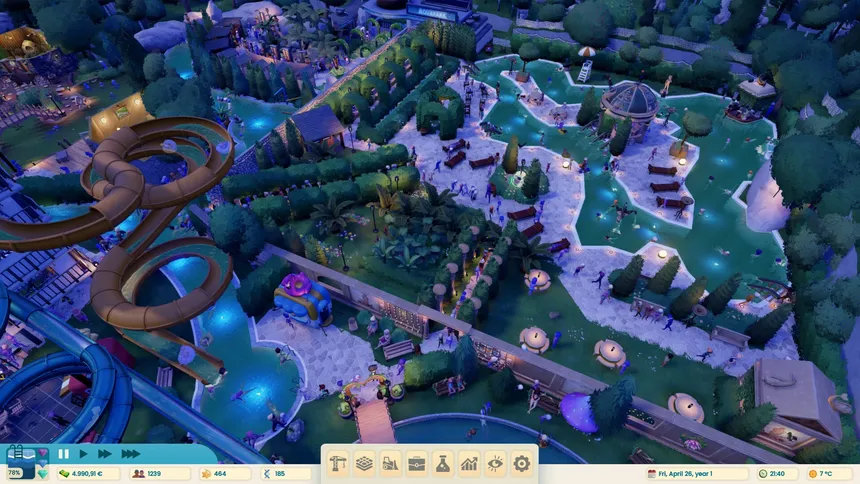 Скриншот 7 к игре Aquapark Tycoon
