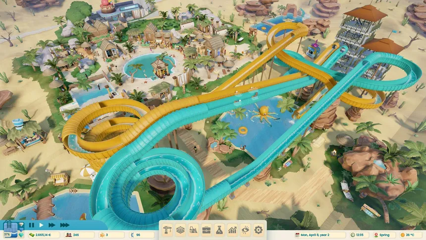 Скриншот 8 к игре Aquapark Tycoon