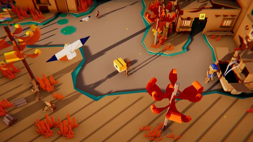 Скриншот 2 к игре The Mystery of the Cardboard Island