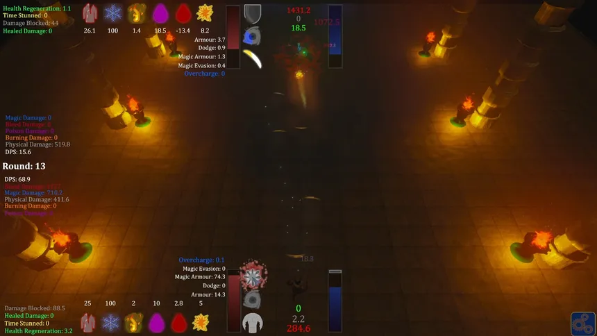 Скриншот 1 к игре Lich's Dungeon
