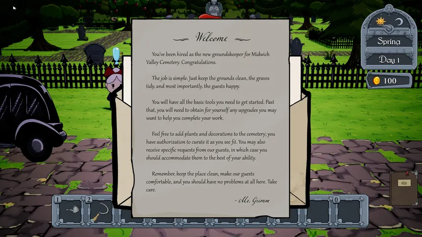 Скриншот 1 к игре My Little Cemetery