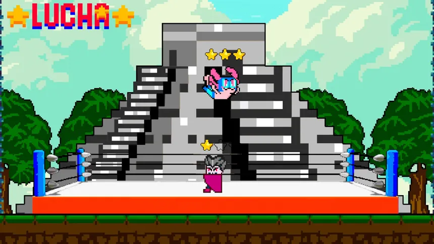 Скриншот 1 к игре Lucha Masters: Mighty Lucha
