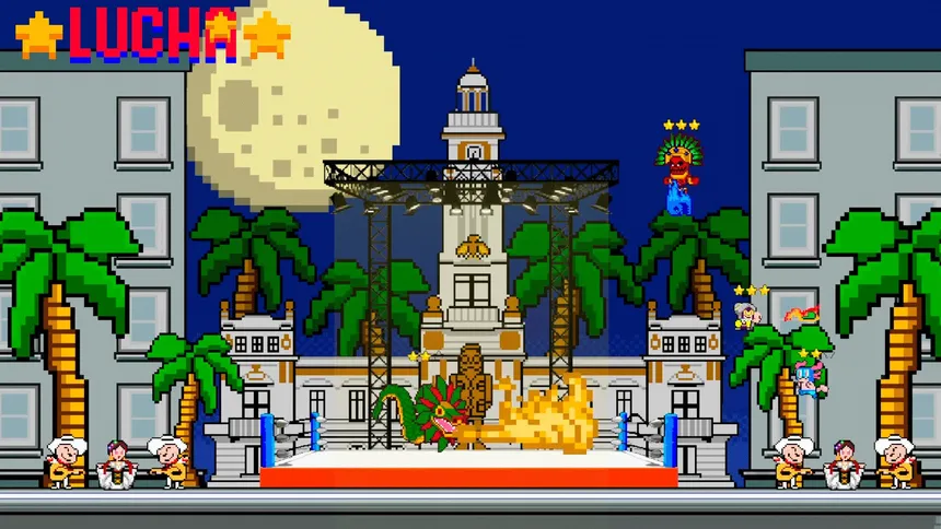 Скриншот 2 к игре Lucha Masters: Mighty Lucha