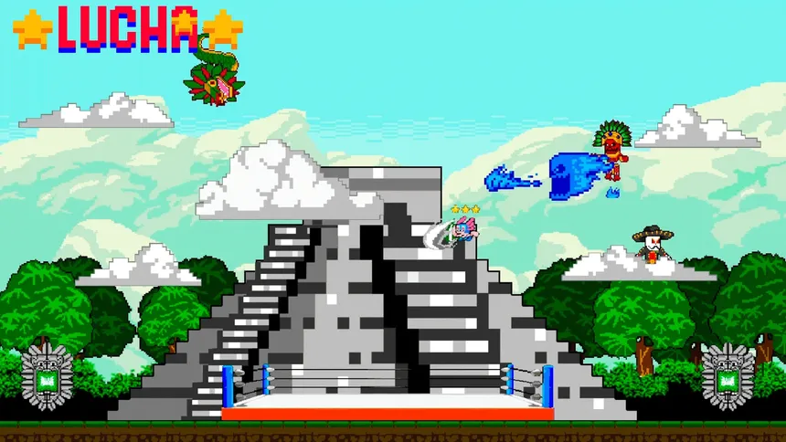 Скриншот 4 к игре Lucha Masters: Mighty Lucha