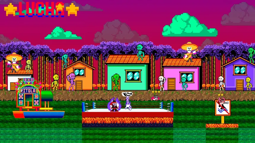 Скриншот 6 к игре Lucha Masters: Mighty Lucha