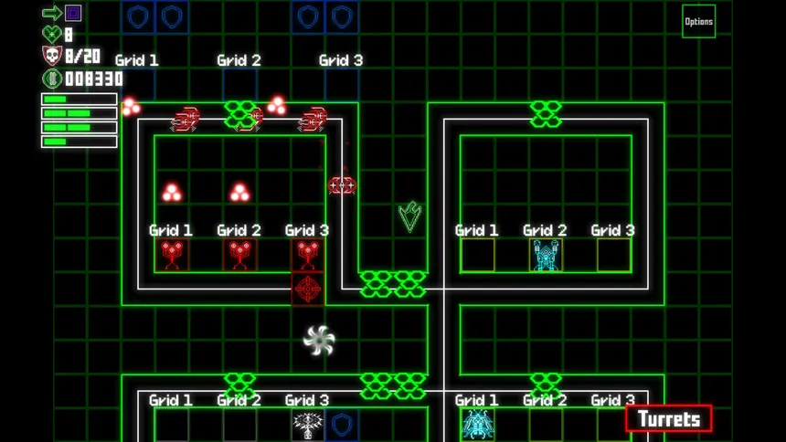 Скриншот 2 к игре Chromatrix - Tower Defense
