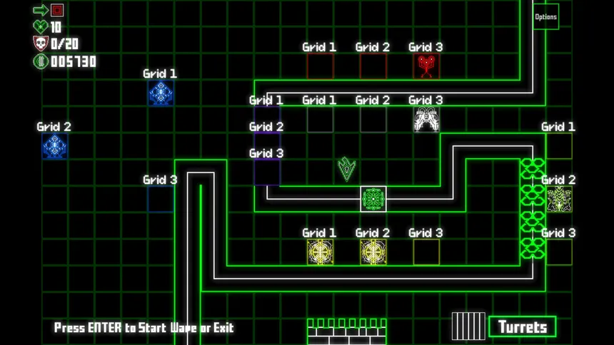 Скриншот 4 к игре Chromatrix - Tower Defense