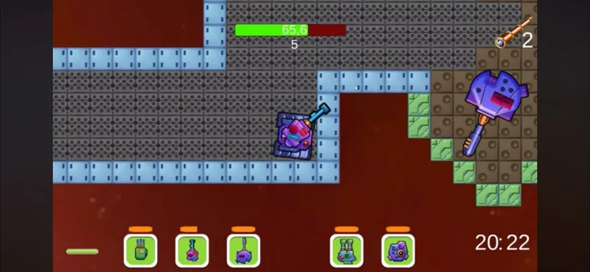 Скриншот 2 к игре Cosmic Tankinator