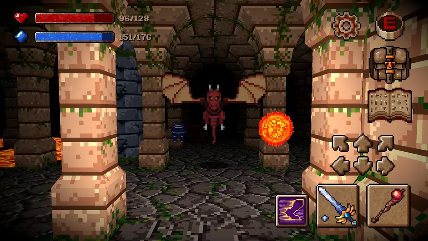 Скриншот 2 к игре Labyrinth: The wizard's cat