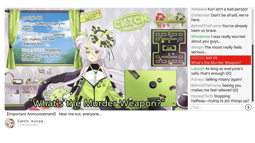 Скриншот 2 к игре The Real Face of a VTuber