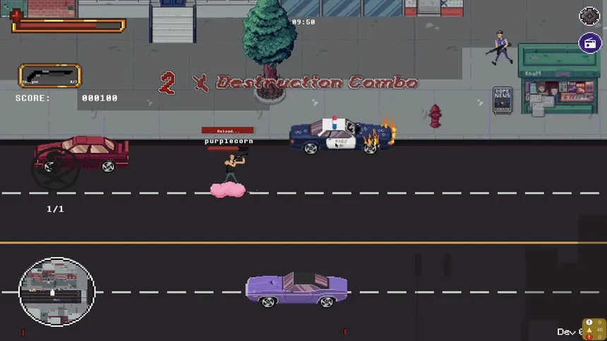 Скриншот 1 к игре Dope Wars Mean Streets
