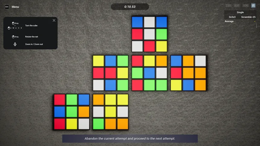Скриншот 1 к игре Unfolded Cube