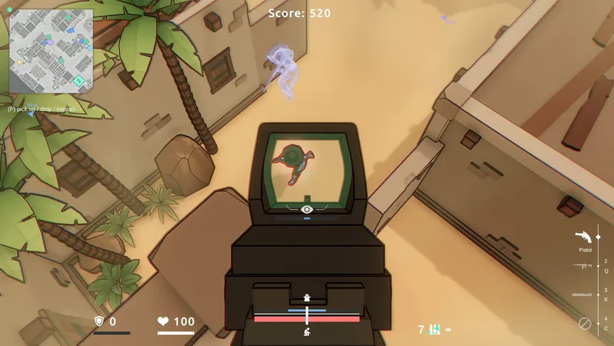 Скриншот 1 к игре Ghost Gunners