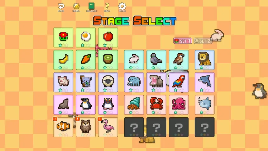 Скриншот 1 к игре ドットピースパズル