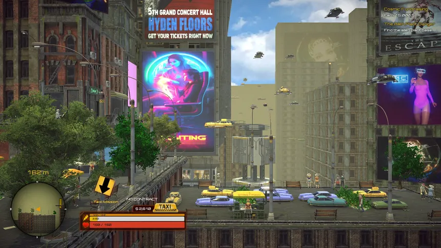 Скриншот 3 к игре UFO Taxi