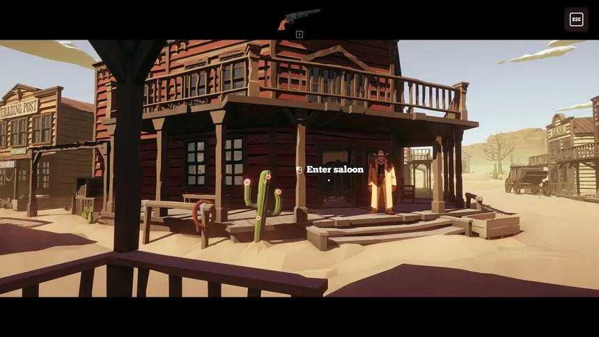 Скриншот 2 к игре Coyote: An Old West Vignette