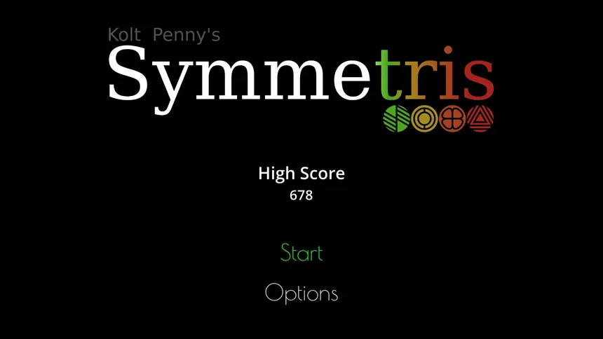 Скриншот 1 к игре Kolt Penny's Symmetris