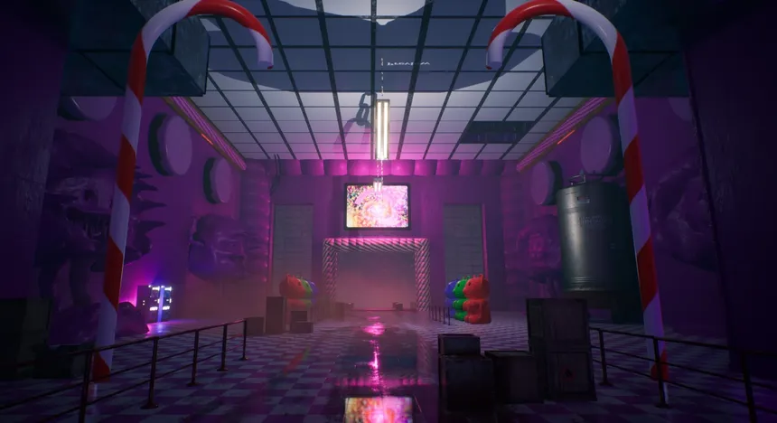 Скриншот 1 к игре Cotton Candy's Terror Factory