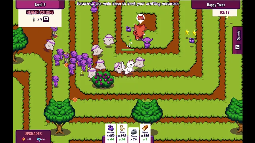 Скриншот 3 к игре Cats vs Aliens