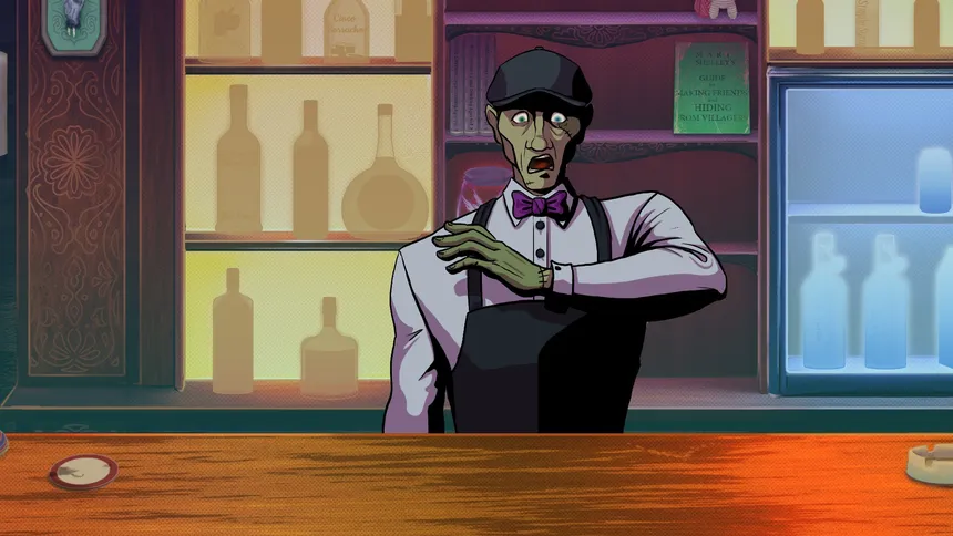 Скриншот 1 к игре So, This Vampire Walks into a Bar