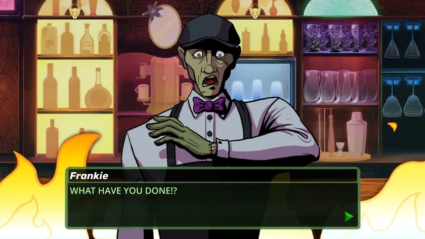 Скриншот 6 к игре So, This Vampire Walks into a Bar
