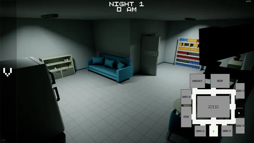 Скриншот 3 к игре Five Nights at Silver Pine