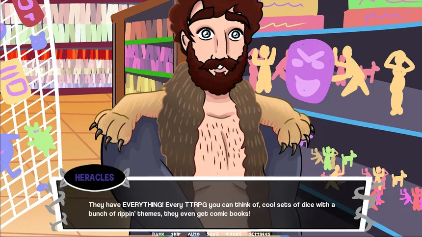 Скриншот 4 к игре Oh No! I Died and Woke Up a Greek God!