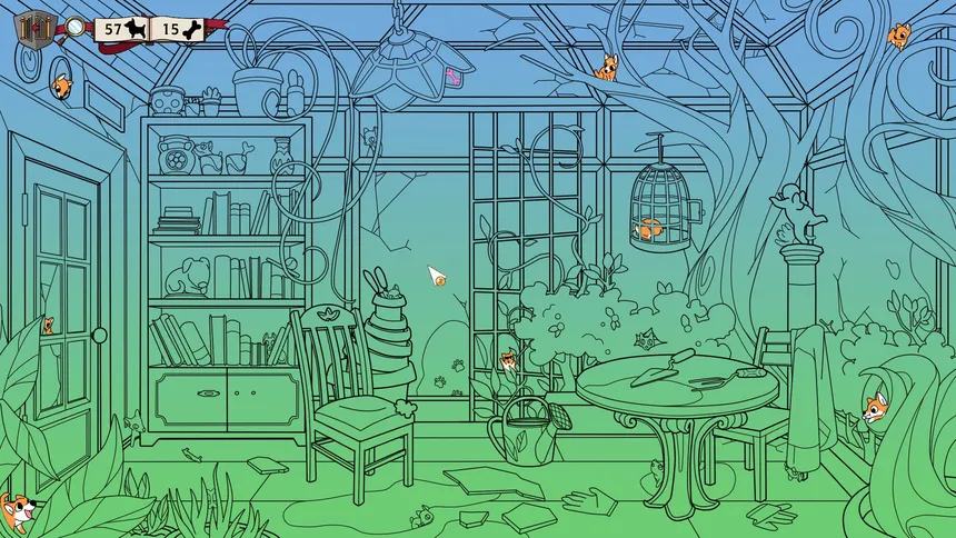 Скриншот 3 к игре Hidden Corgi Mansion