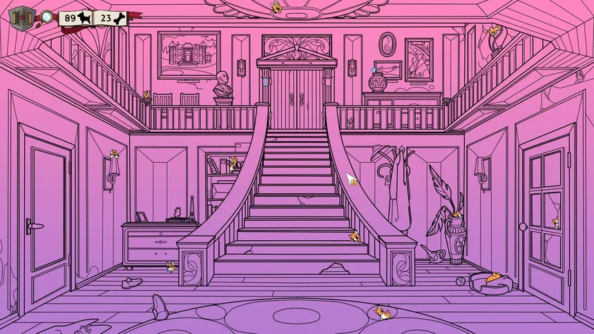 Скриншот 4 к игре Hidden Corgi Mansion