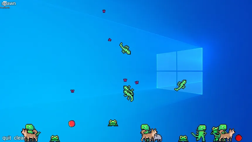 Скриншот 2 к игре Desktop Creatures