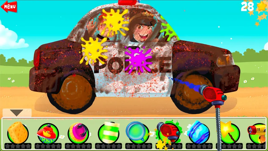 Скриншот 5 к игре Car Wash Game for Kids and Toddlers