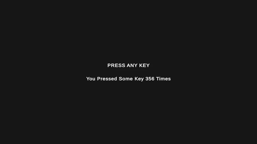 Скриншот 3 к игре Press Any Key