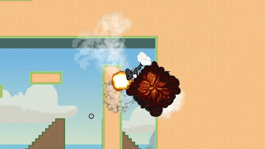 Скриншот 1 к игре RocketRecoil