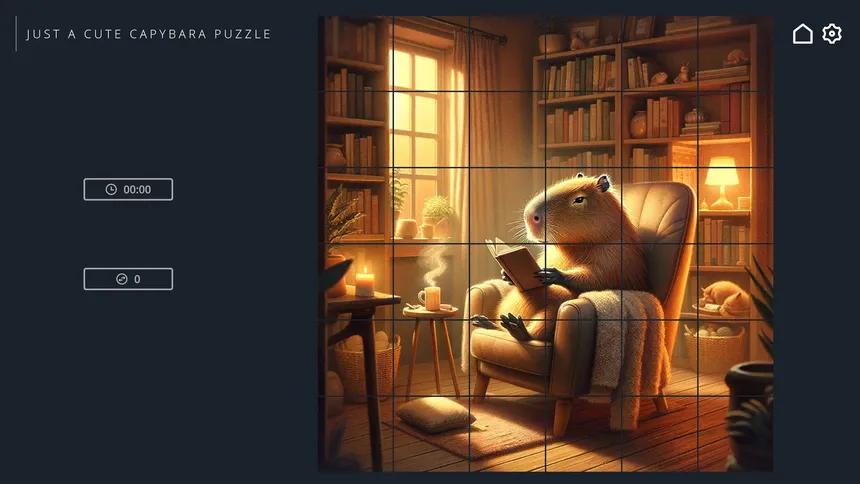 Скриншот 3 к игре Just a Cute Capybara Puzzle