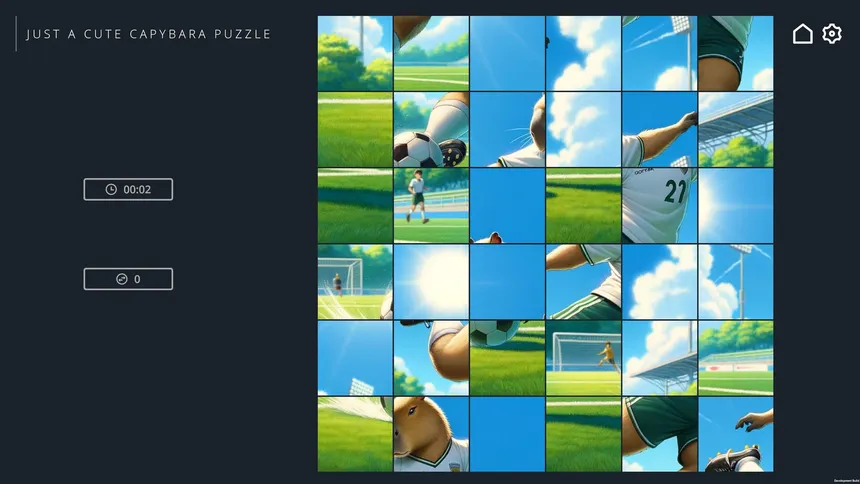 Скриншот 4 к игре Just a Cute Capybara Puzzle