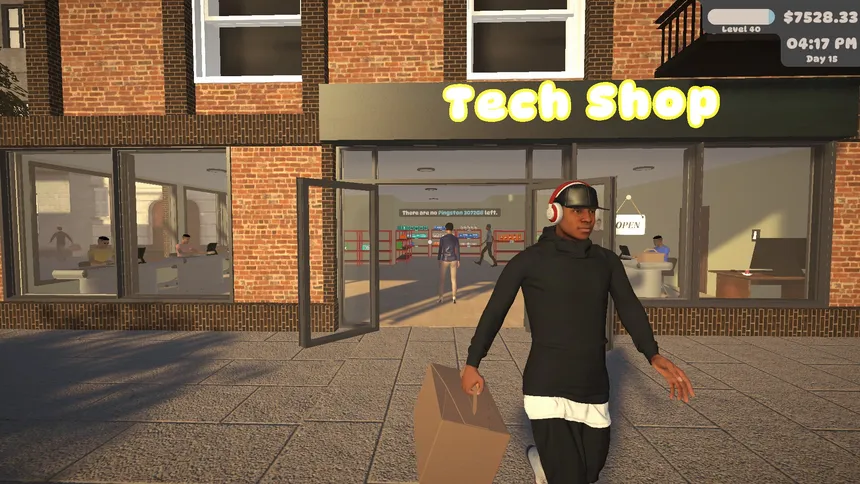 Скриншот 1 к игре Tech Shop Simulator