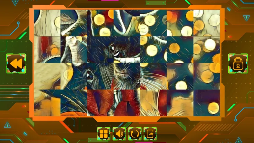Скриншот 1 к игре Twizzle Puzzle: Rodents