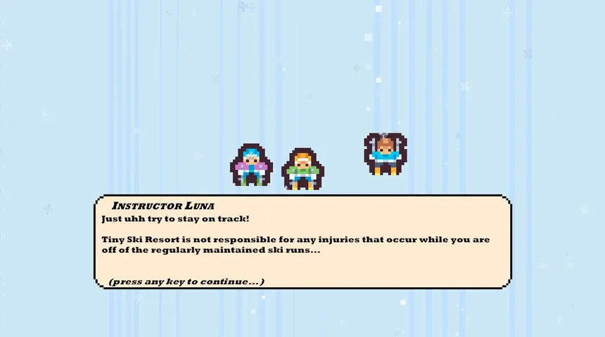 Скриншот 2 к игре Tiny Ski