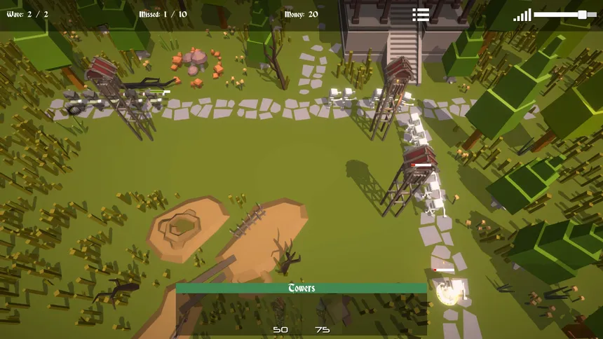 Скриншот 1 к игре Undead Tower Defense