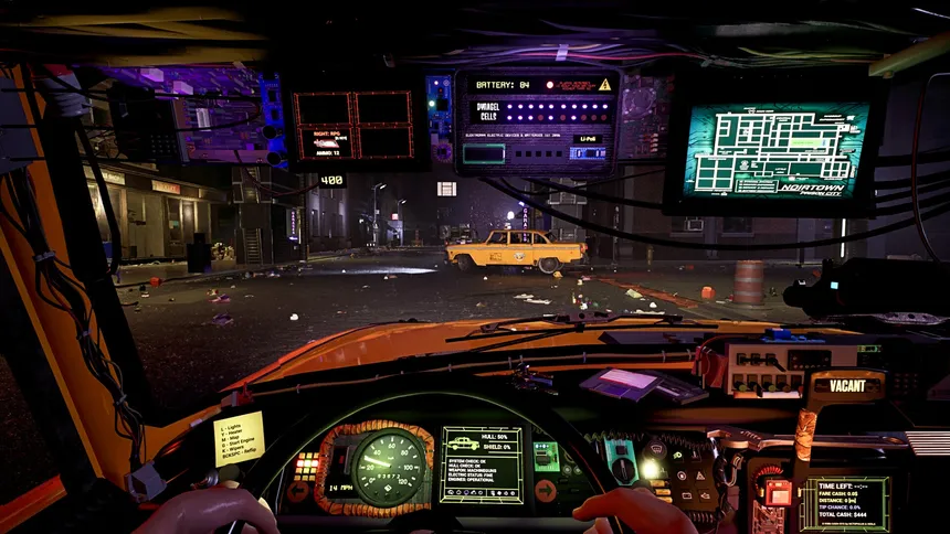 Скриншот 4 к игре CyberTaxi: Lunatic Nights