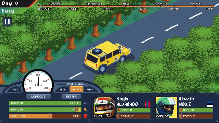 Скриншот 1 к игре Desert Race Adventures